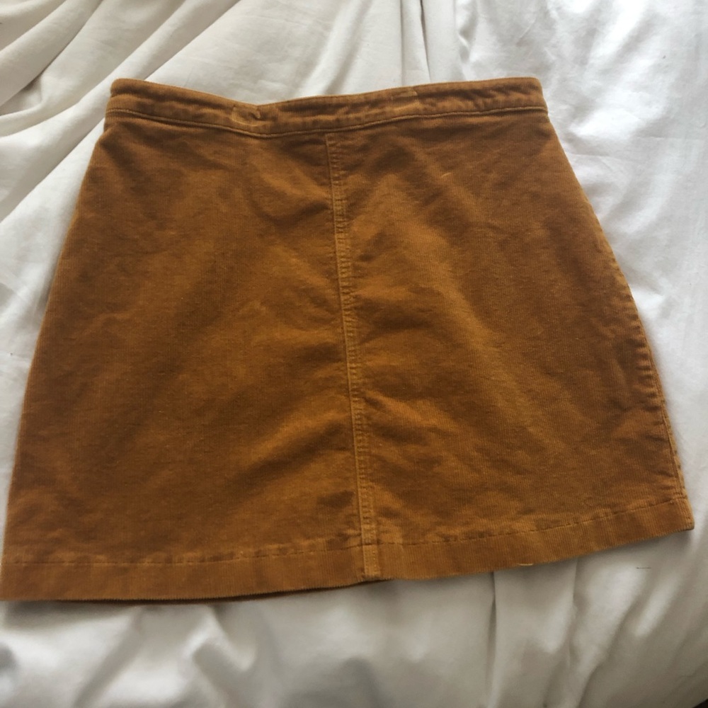 Forever 21 gold skirt